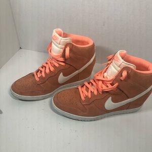 jordan wedge heel sneakers